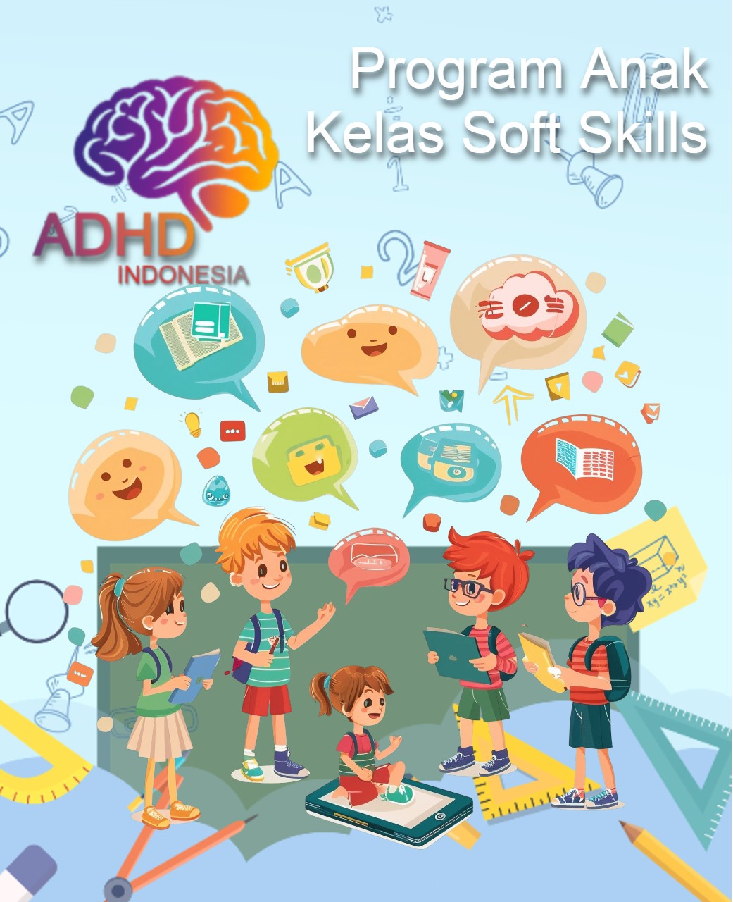 Program ADHD Indonesia Kabupaten Minahasa Kelas Soft Skills Anak ADHD
