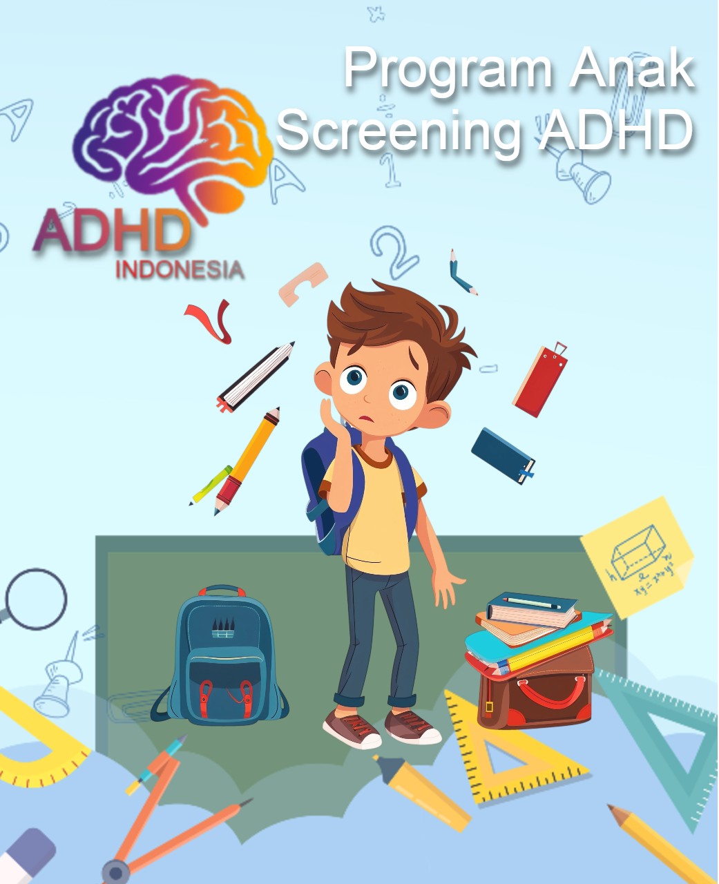 Program ADHD Indonesia Kabupaten Minahasa Screening ADHD Non-Diagnostik